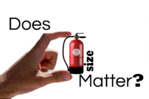 fire extinguisher size Total Safe UK South east essex fire safety services fire safety solutions