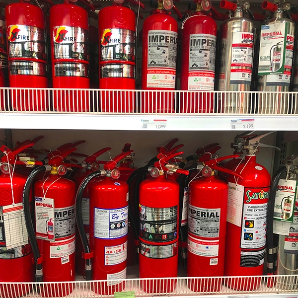 Different Types of Fire Extinguisher