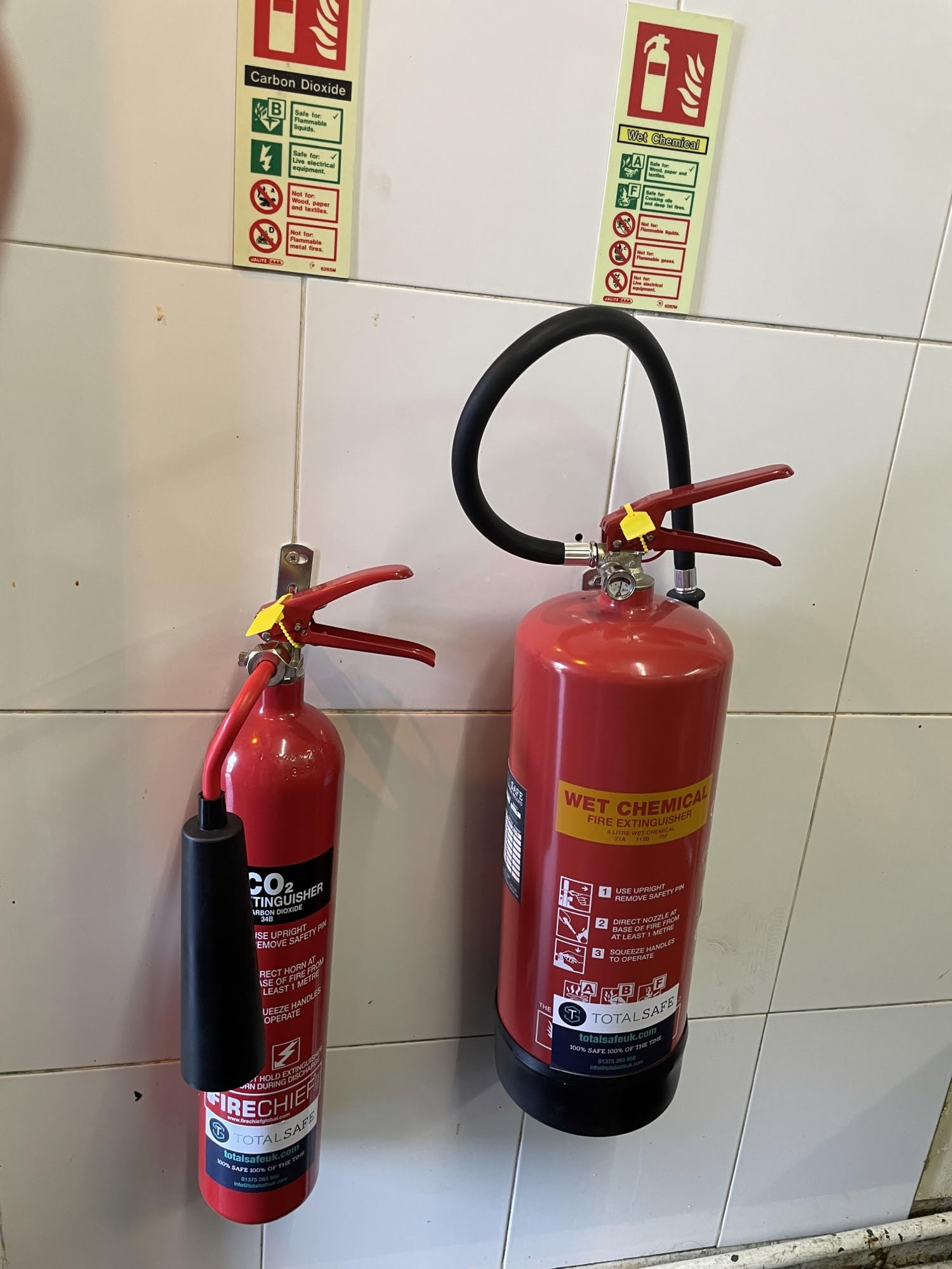 restaurant fire extinguisher survey brentwood Essex