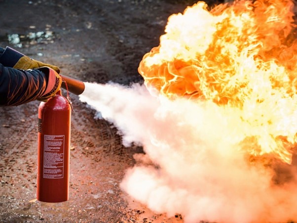 How do you use a fire extinguisher?