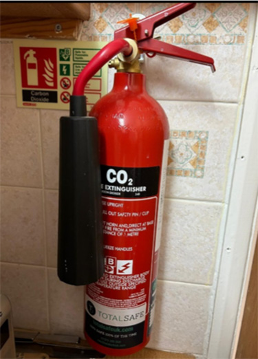 Fire Extinguisher Service West Hoathly Bowls Club 2